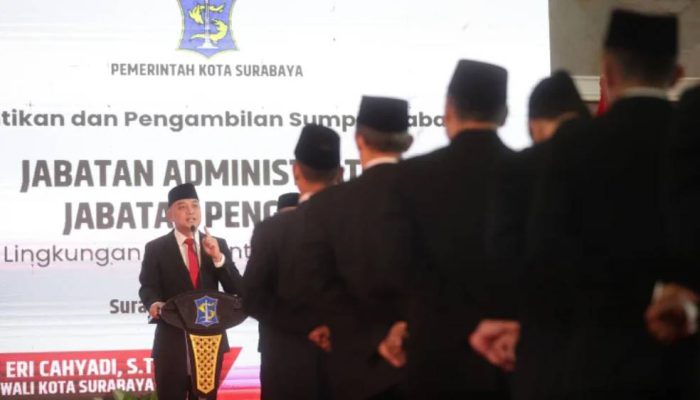 Eri Cahyadi Ganti 13 Kepala Dinas Surabaya, Ini Alasan dan Ukuran Kinerjanya