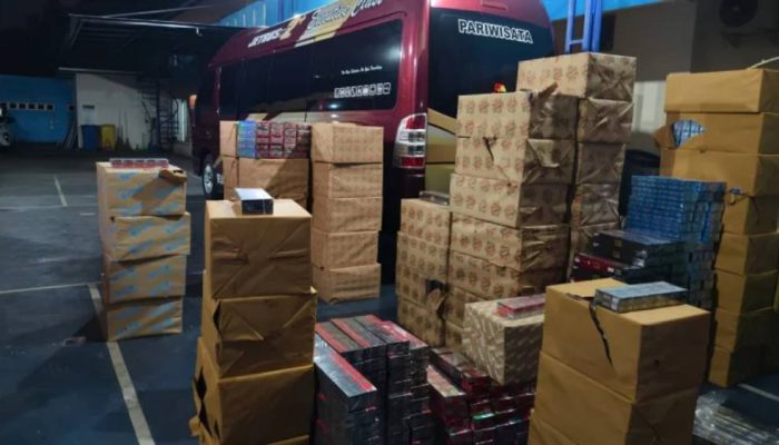 Tiga Kendaraan Angkut Rokok Ilegal di Malang, Potensi Kerugian Negara Rp1,11 Miliar