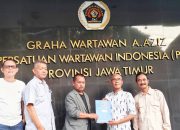 Lutfil Hakim Ambil Formulir Calon Ketua PWI Jatim, Dwi Eko Lokononto Maju Lagi di DKP
