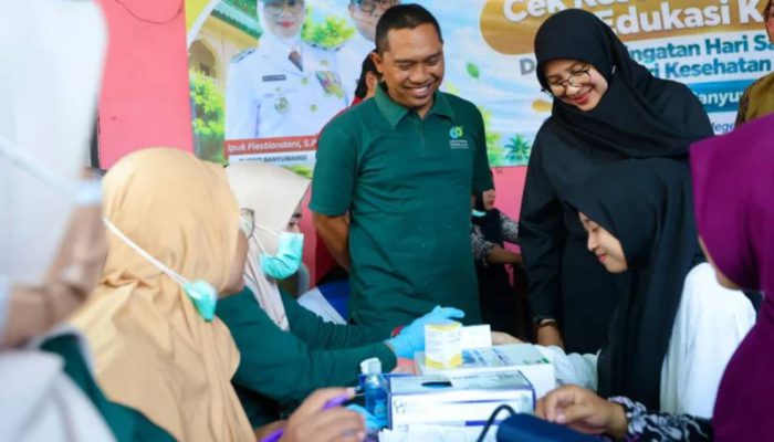 Cegah Penyakit Sejak Dini, Pemkab Banyuwangi Periksa Kesehatan 28 Ribu Santri