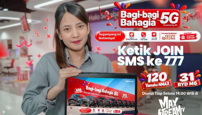 Telkomsel Gelar Undian Bagi-Bagi Bahagia hingga Februari 2027, Begini Cara Registrasinya